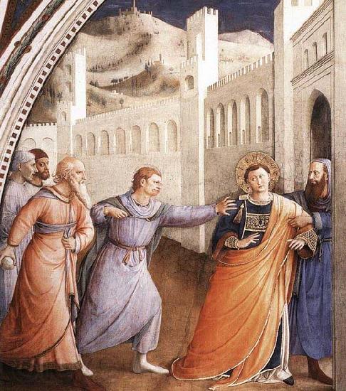 ANGELICO  Fra The Arrest of St Stephen